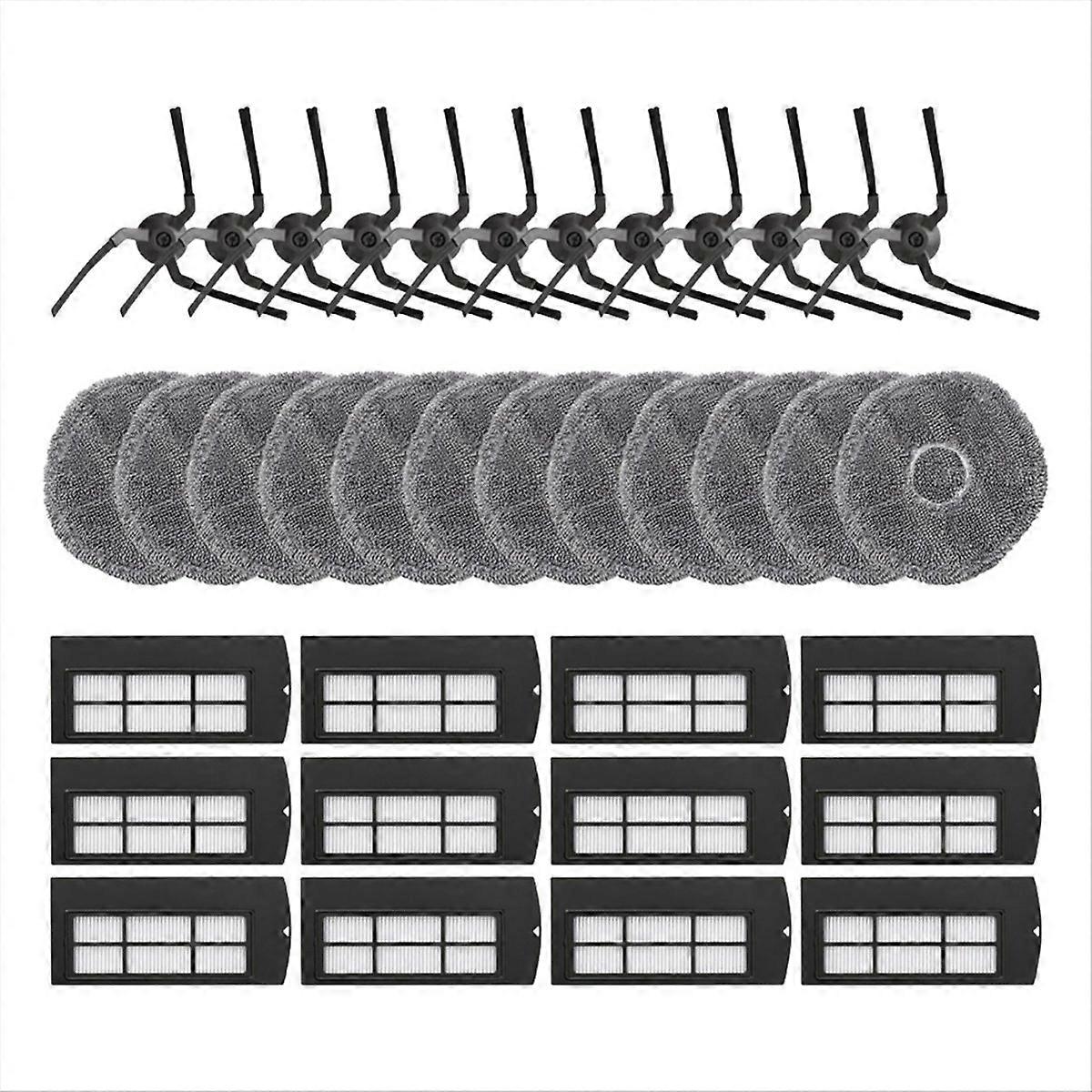 Für Den X9 Pro Staubsauger: Seitenbürste, Hepa-filter, Reinigungstücher