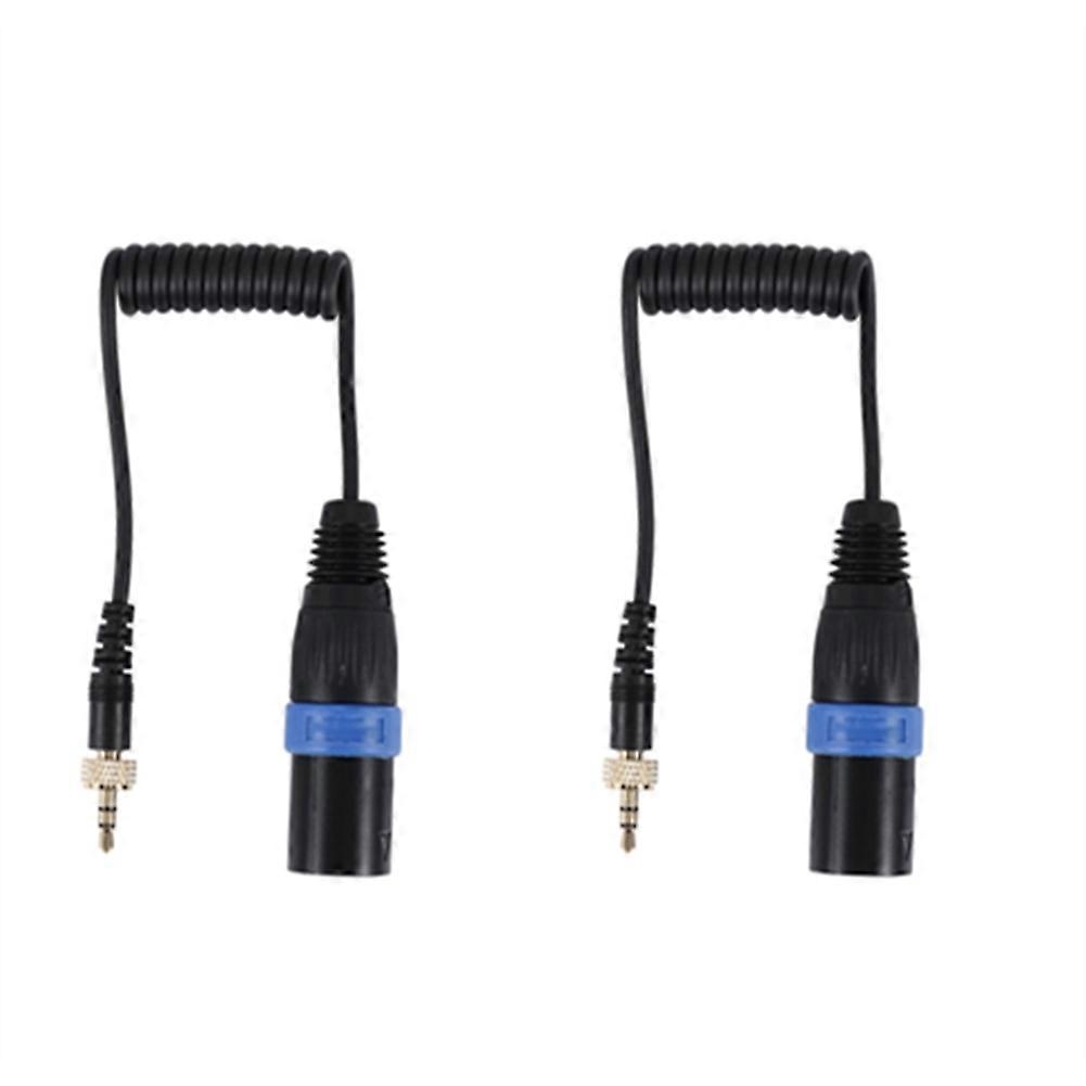 Packung Mit 2 Saramonic Trs Auf 3,5-mm-xlr-stecker Mit Verriegelung Für Mikrofonausgang Und Drahtlose Empfänger