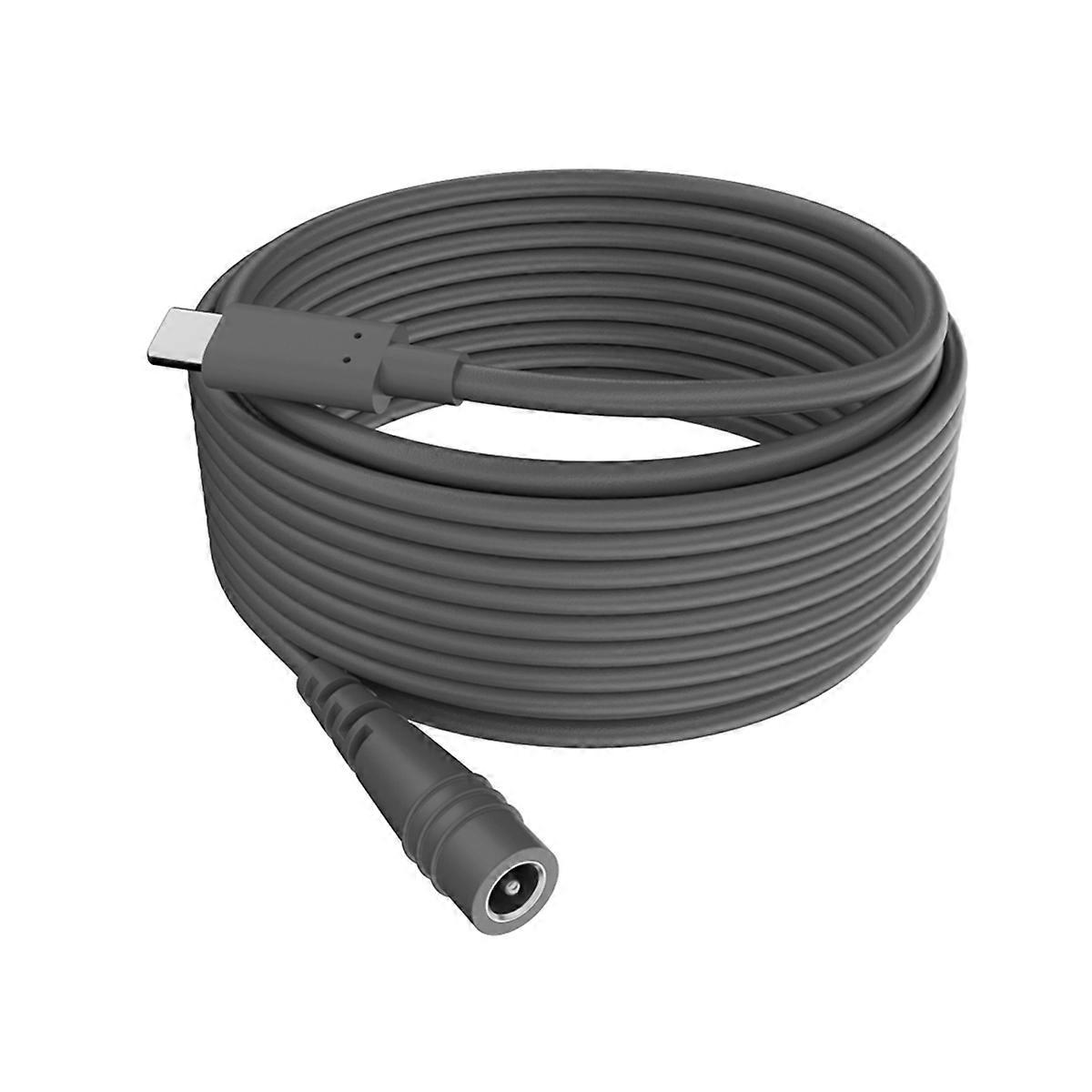 Mini-usb-c-auf-dc-buchse-kabel Mit Überlast- Und Kurzschlussschutz 10 Meter Langes Usb-c-auf-dc-ersatzkabel