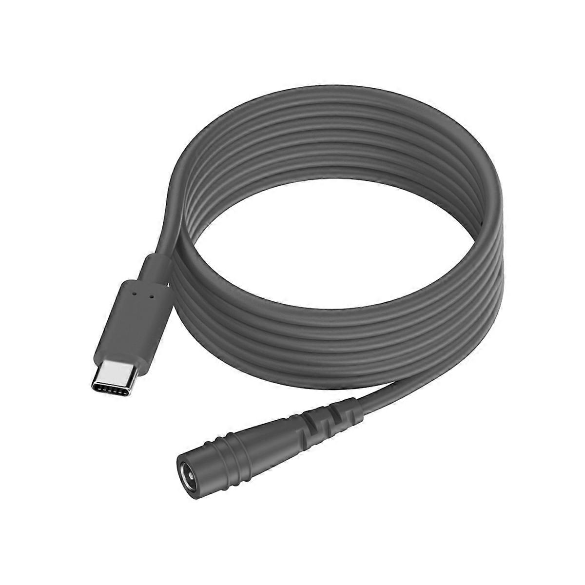 Mini-usb-c-auf-dc-buchse-kabel Mit Überlast- Und Kurzschlussschutz 3 Meter Langes Usb-c-auf-dc-ersatzkabel