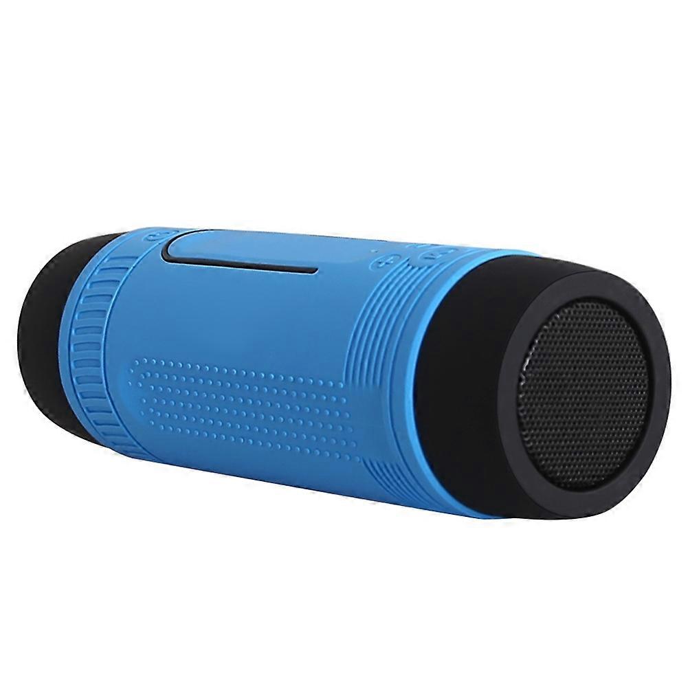 Tragbarer, Kabelloser Bluetooth-lautsprecher Für Radtouren, Wasserdicht, Kompatibel Mit Tf-karte, Aux, Taschenlampe Und Ladegerät.
