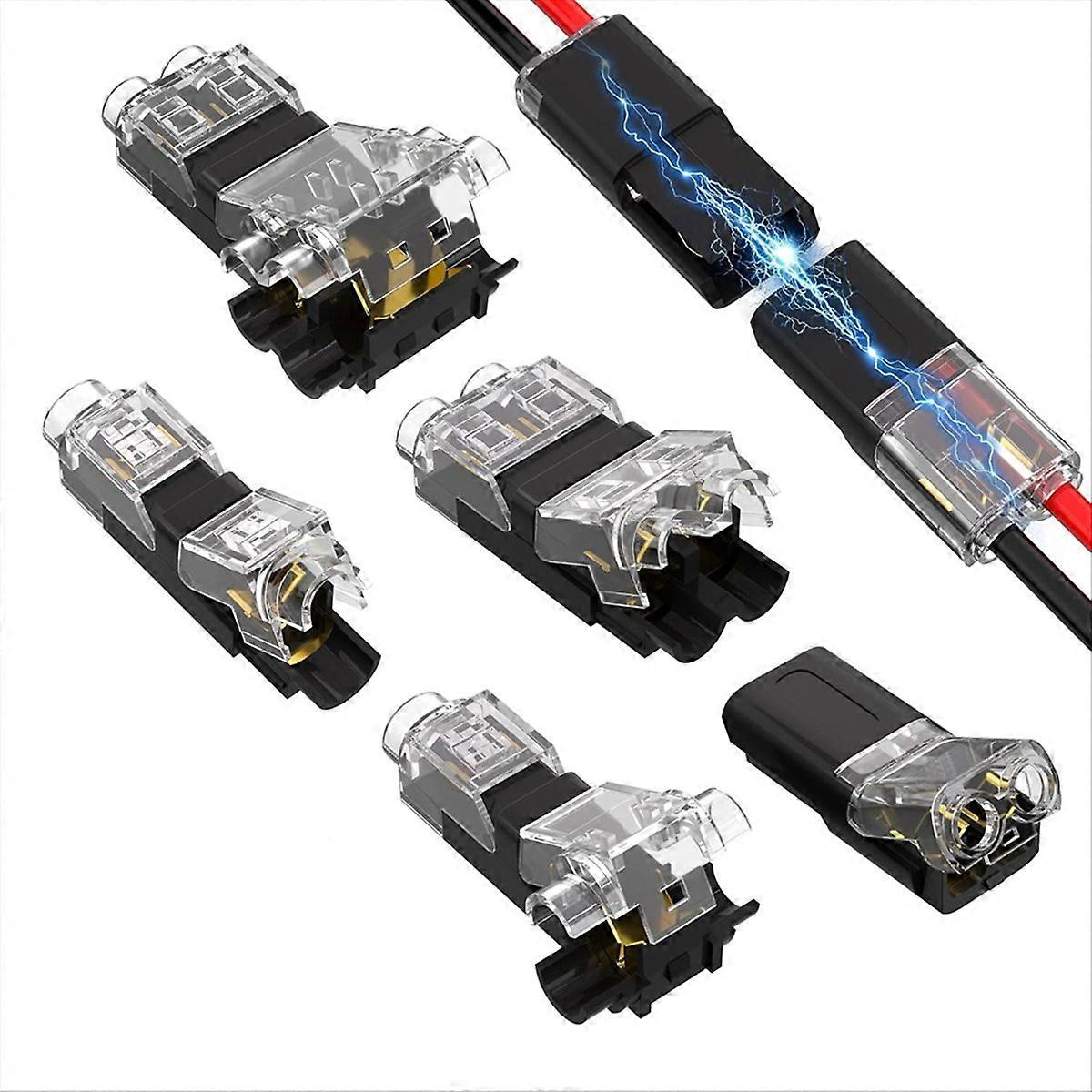 Satz Mit 44 Niederspannungskabelverbindern, Abzweig- Und I-verbindern, 24-20 Awg