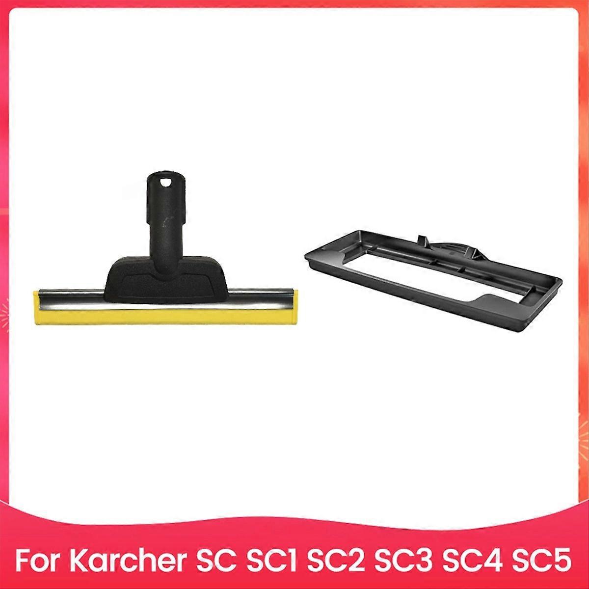 2-teiliges Set Für Die Dampfreiniger Sc1, Sc2, Sc3, Sc4 Und Sc5: Fensterabzieher Und Teppichzubehör