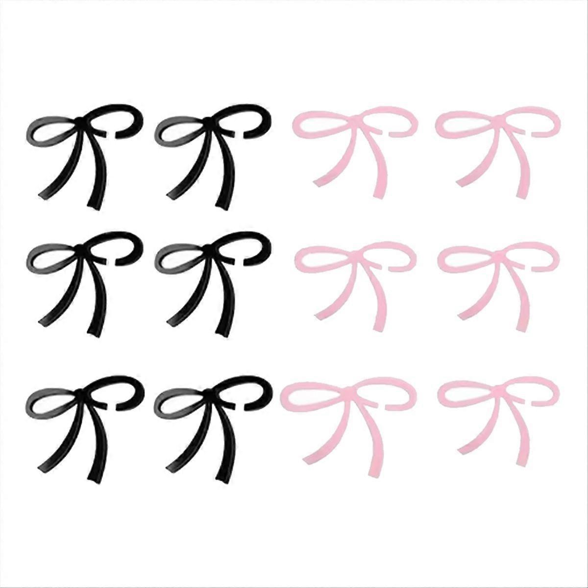 Acryl-schleifen Für Getränke, Verspiegelte Acryl-schmetterlingsanhänger, Elegante Cocktailaccessoires Und Wiederverwendbare Dekorationen.