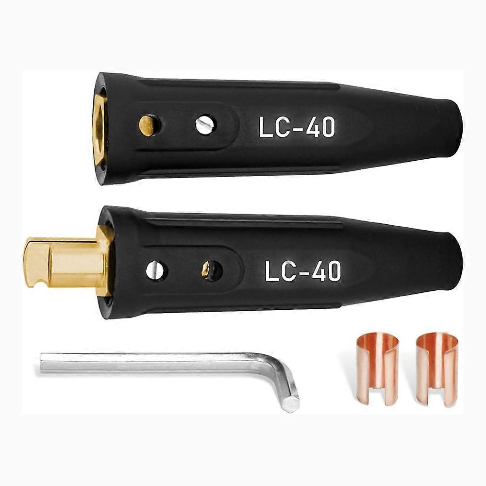 Lc40-kabelstecker-set, Inklusive Schwarzer Stecker Und Buchsen