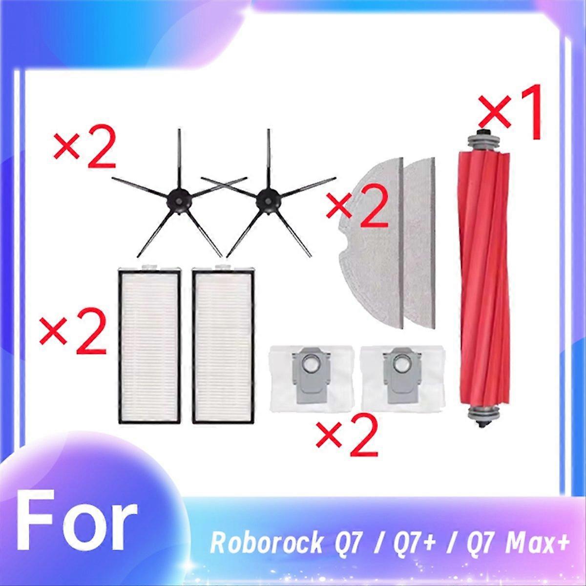 9-teiliges Set Für Saugroboter / + / Max+: Hauptbürste, Filter Und Staubbeutel. Ersatzteile Für Die Reinigung.