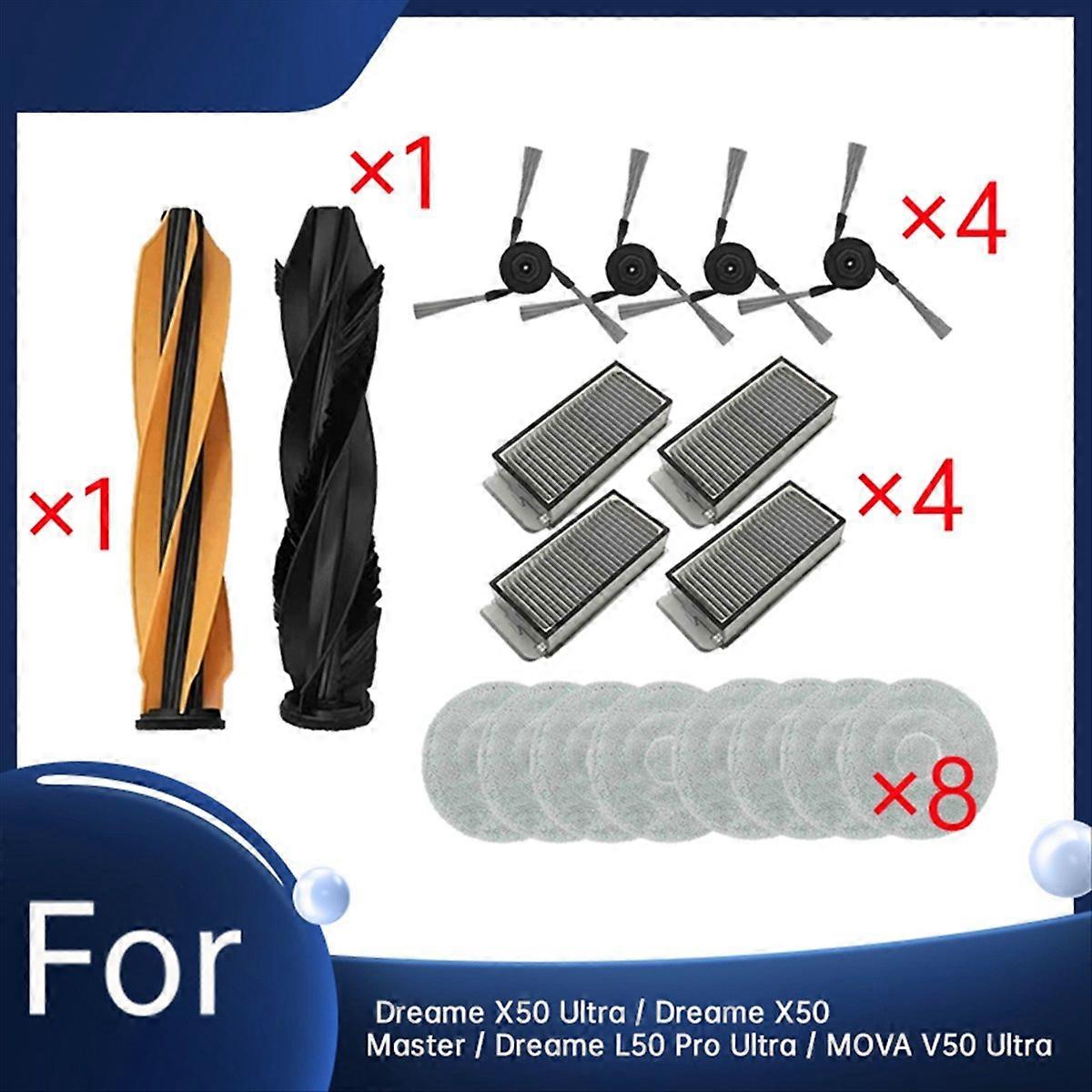 18 Zubehörteile Für Die Staubsauger X50 Ultra / X50 Master / L50 Pro Ultra / V50 Ultra