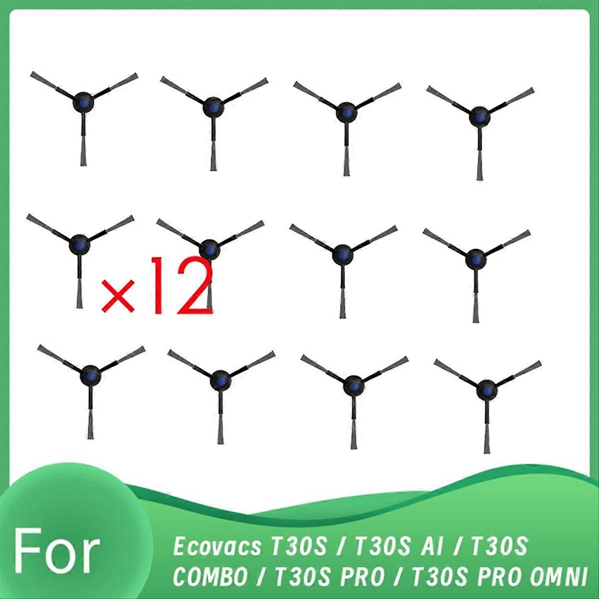 Packung Mit 12 Seitenbürsten Für Den Saugroboter T30s / T30s Ai / T30s Combo / T30s Pro / T30s Pro Omni