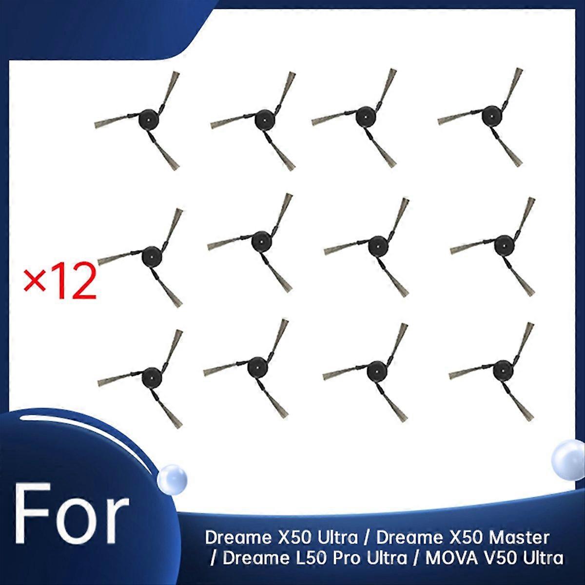 Packung Mit 12 Seitenbürsten Für Die Staubsauger X50 Ultra / X50 Master / L50 Pro Ultra / V50 Ultra