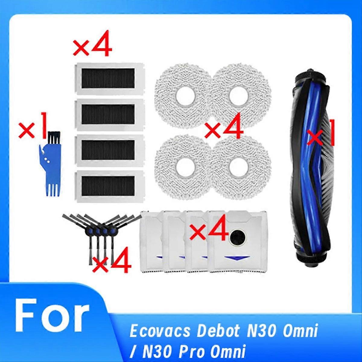 Zubehör Für Den Debot N30 Omni / N30 Pro Omni Saugroboter: Seitenbürste, Reinigungsfilter, Staubbeutel Und Premium-zubehör