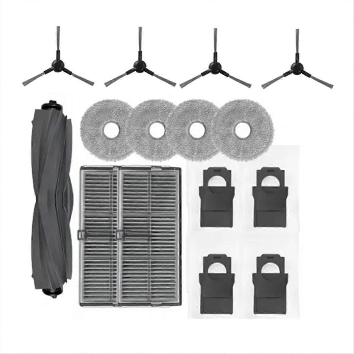 15-teiliges Set Für Den Staubsauger E30 Ultra / E30 Ultra Zubehör Finden: Hauptbürste, Seitenbürste, Filter, Staubbeutel