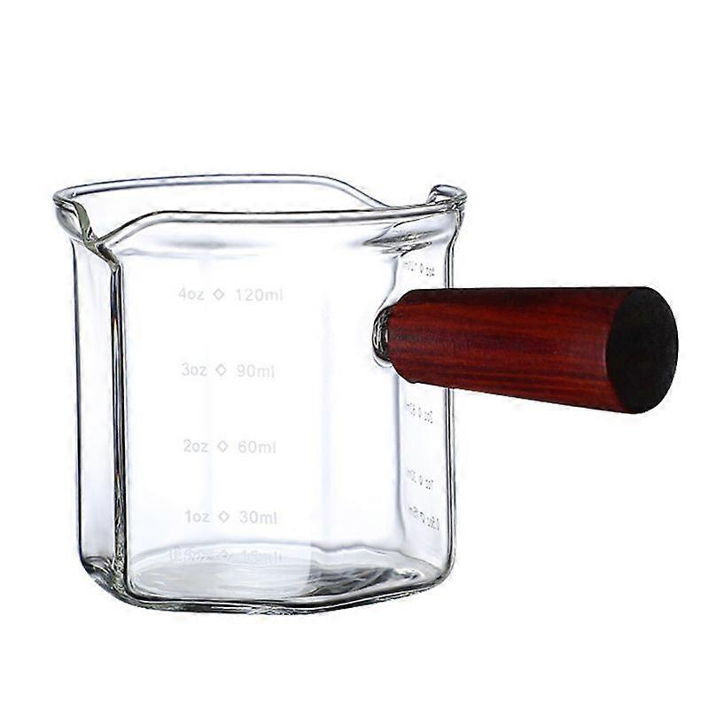 Espressotasse Aus Glas Mit Holzgriff