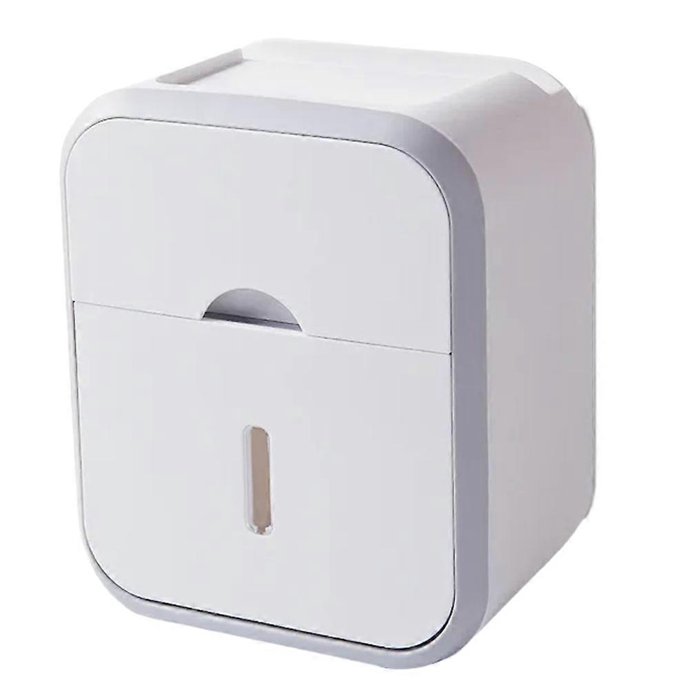 Wasserdichter, Hochkapazitiver, Staubdichter, Bohrfreier Toilettenpapierhalter Für Toilettenpapierrollen (badezimmer)