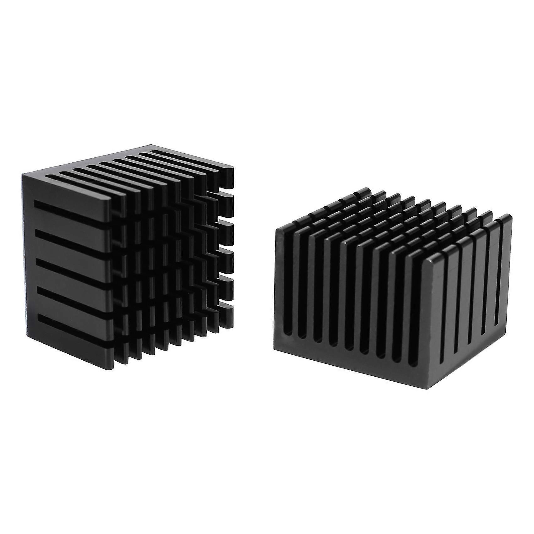 2 Aluminium-kühlkörper 40 X 40 X 30 Mm Für Elektronische Chip-leds