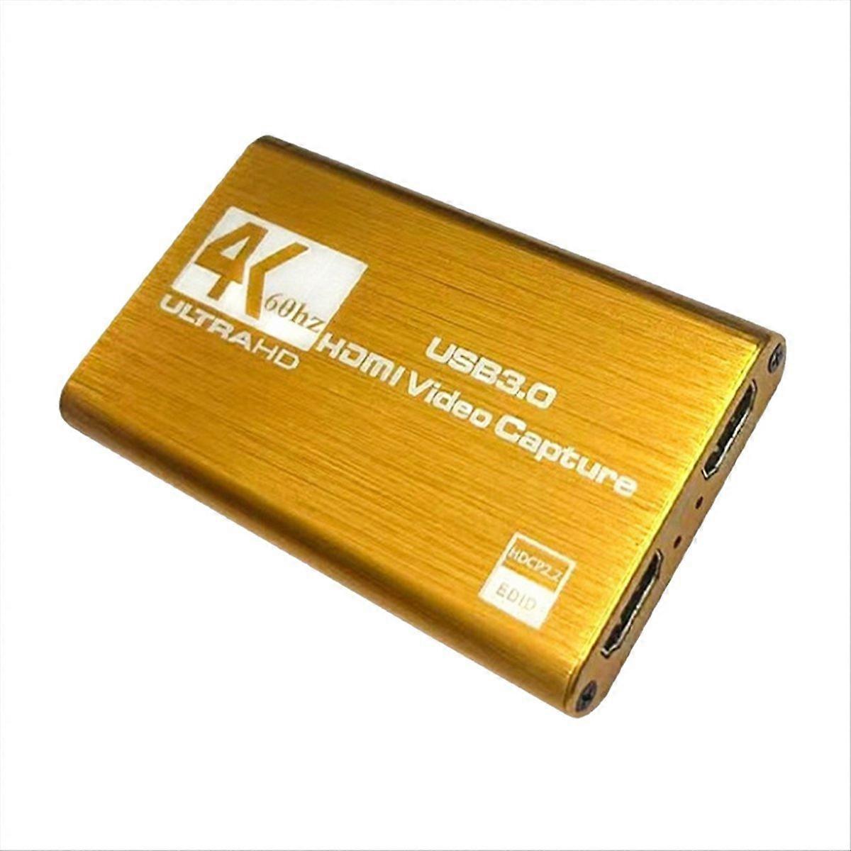 4k-kompatible Videoaufnahmekarte, Usb 3.0-videoaufzeichnungskarte