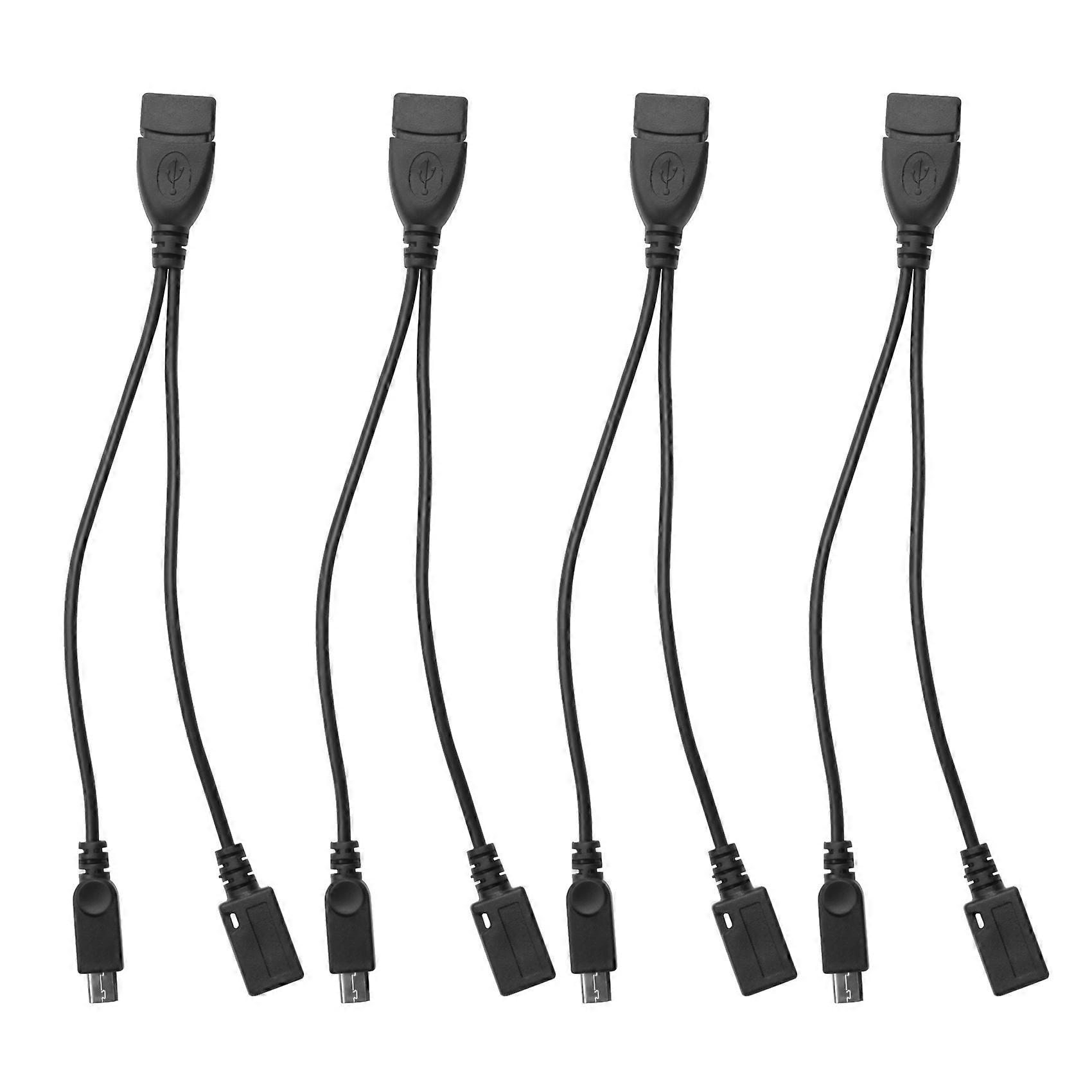 Packung Mit 4 Mini-otg-adaptern, 2 In 1, Für Streaming-sticks Usw.