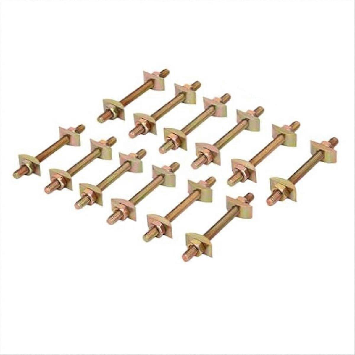 Set Mit 12 Arbeitsplattenverbindern, Tischplattenbefestigungen