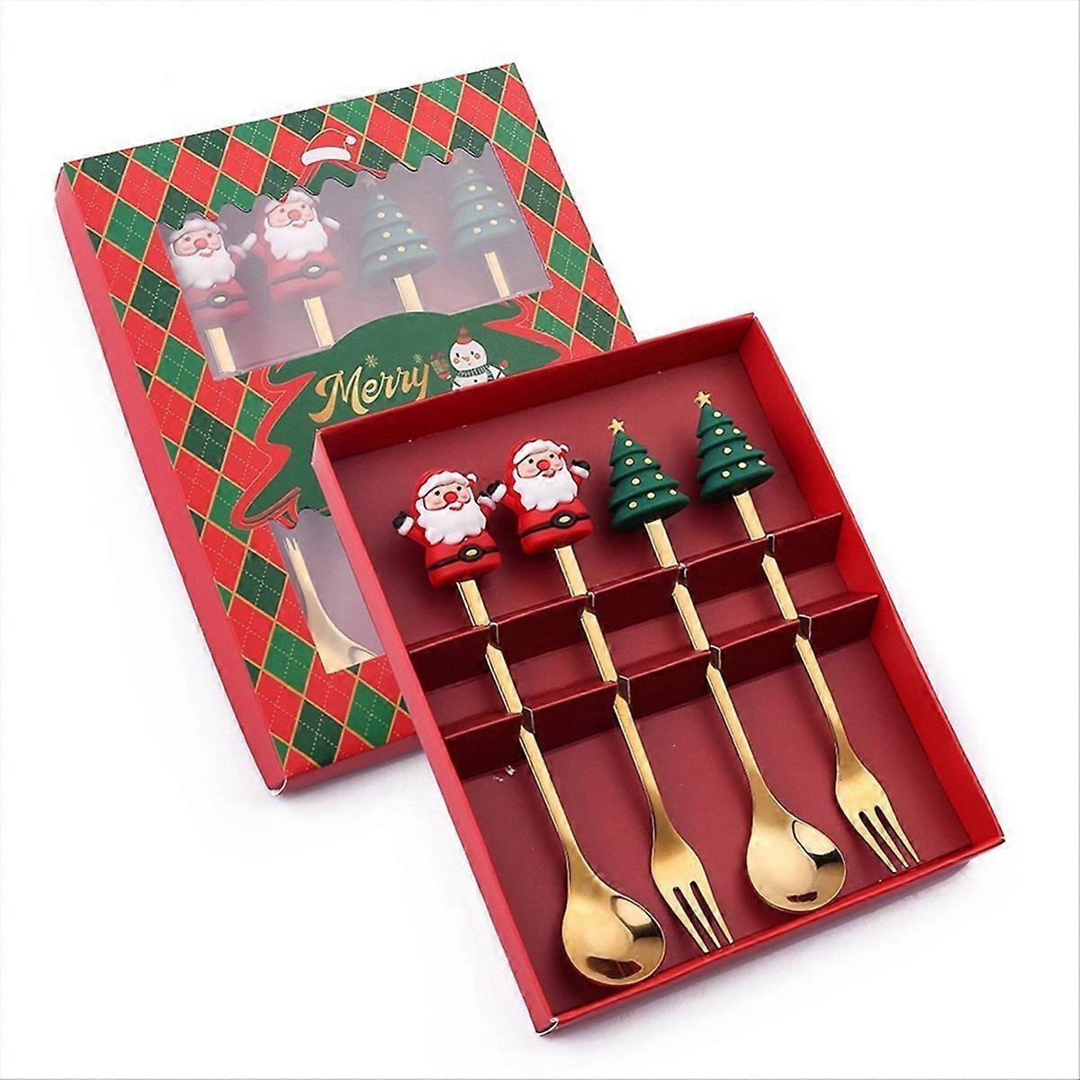 Weihnachtsgeschenkset, Geschirr, Löffel- Und Gabelset, C-geschirrset