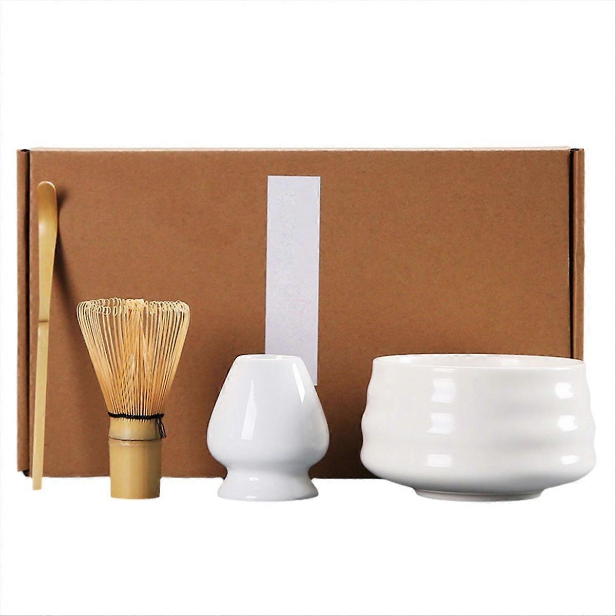 Japanisches Matcha-teeset Zur Zubereitung Von Tee Zu Hause, Bambusschale
