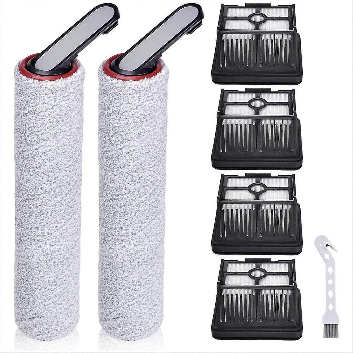 Set Mit 7 Ersatzbürsten Und Hepa-filter Für Den Kabellosen Nass- Und Trockensauger H12 Pro / H12 Dual