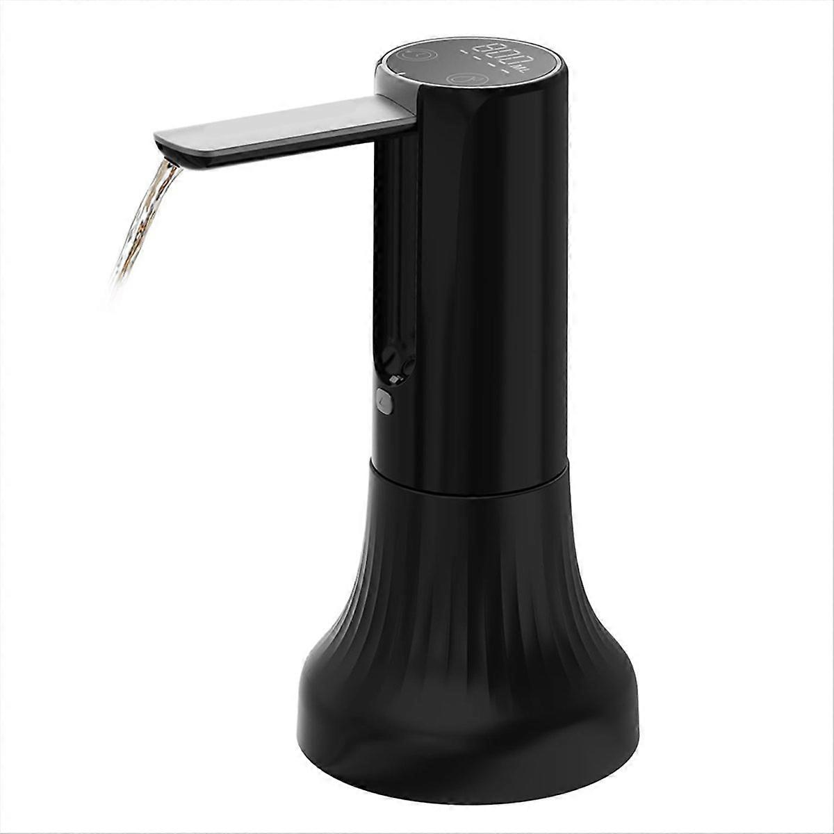Wasserspender, Abnehmbare Automatische Wasserpumpe, Schwarz