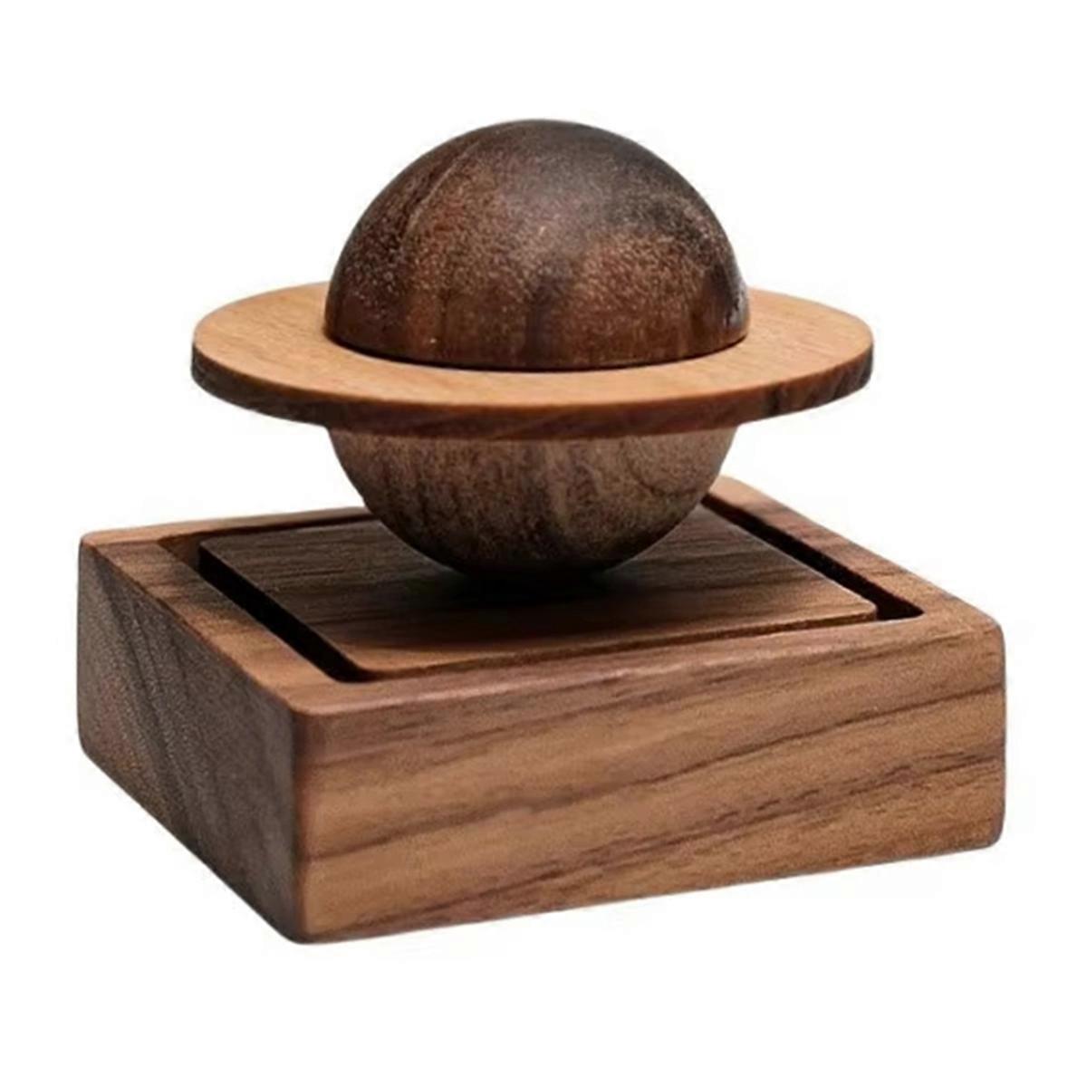 Duftdiffusor Aus Holz In Jupiterform (ohne Ätherische Öle) Zur Dekoration Und Für Frische Luft. Ideales Geschenk Für Freunde Oder Studenten.
