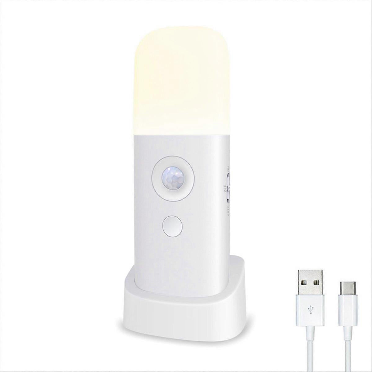 Bewegungsmelder-nachtlicht, Dimmbares Led-nachtlicht, Ideal Zur Beleuchtung Von Schlafzimmer Oder Flur, Weißes Licht