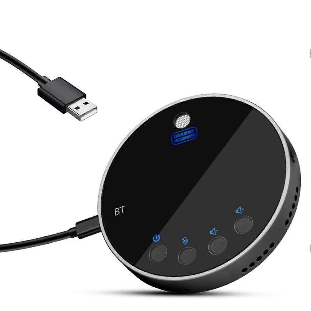 Bluetooth-lautsprecher Mit Mikrofon, 360°-sprachabdeckung, Konferenzmikrofon Für Zuhause Und Büro, Intelligente Sprachverbesserung