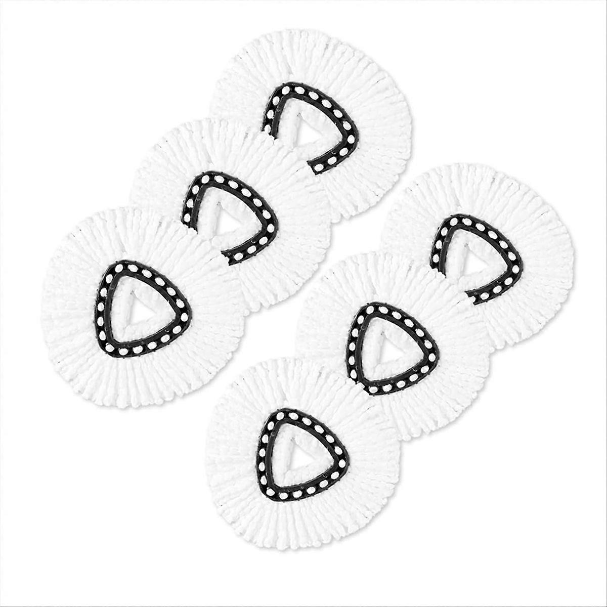 6er-pack Ersatzköpfe Für O-ceda-wischmopps, Maschinenwaschbar Und Leicht Austauschbar. Für Gründliche Reinigung.