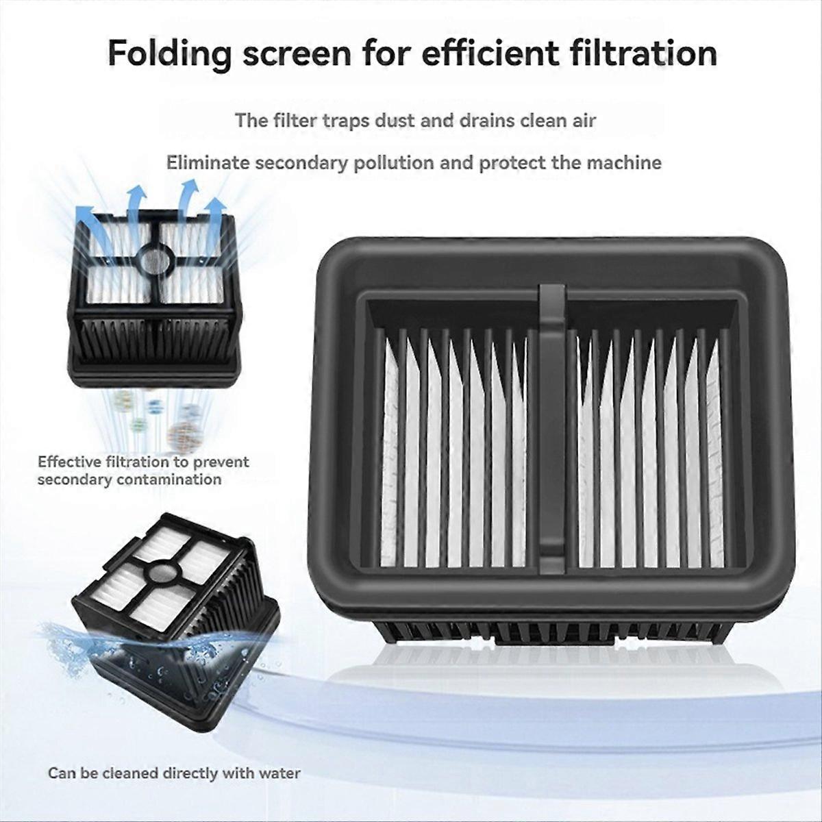Set Mit 5 Rotierenden Bürsten Und Hepa-filtern Für Die Staubsauger T40 Ultra/t40 Pro/t40/t40 Member/g30/g20 Pro