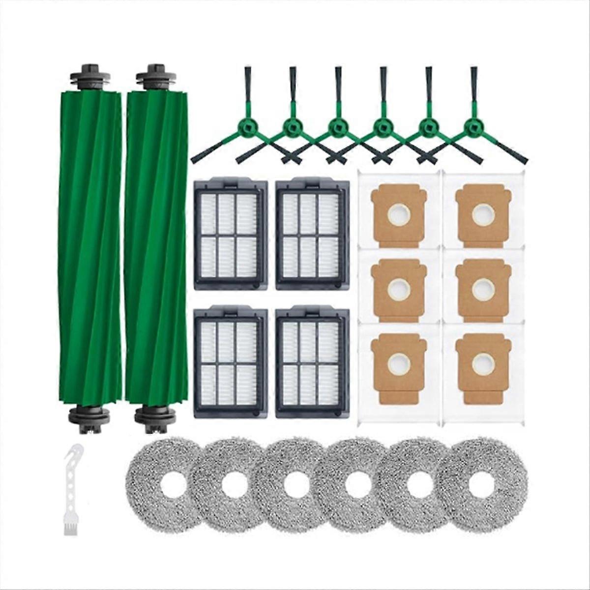 Set Mit 25 Zubehörteilen Für Den Kombi-kehrer Plus 505/405: Hauptbürste, Filter Und Staubbeutel.