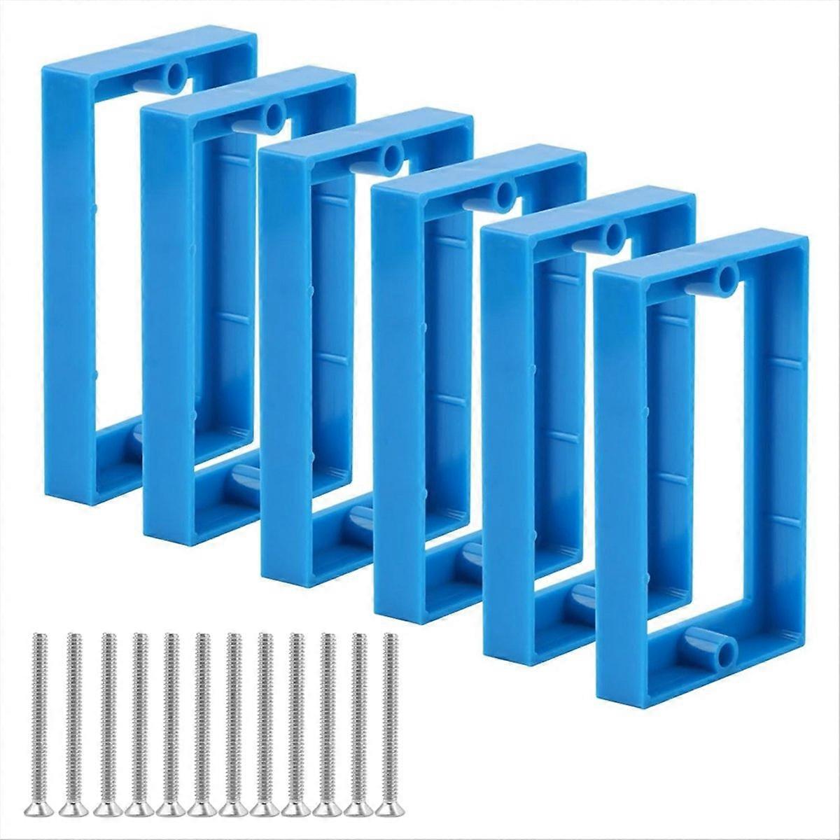 Set Mit 6 Verlängerungskabeln Für 1/2-zoll-einzelsteckdosen