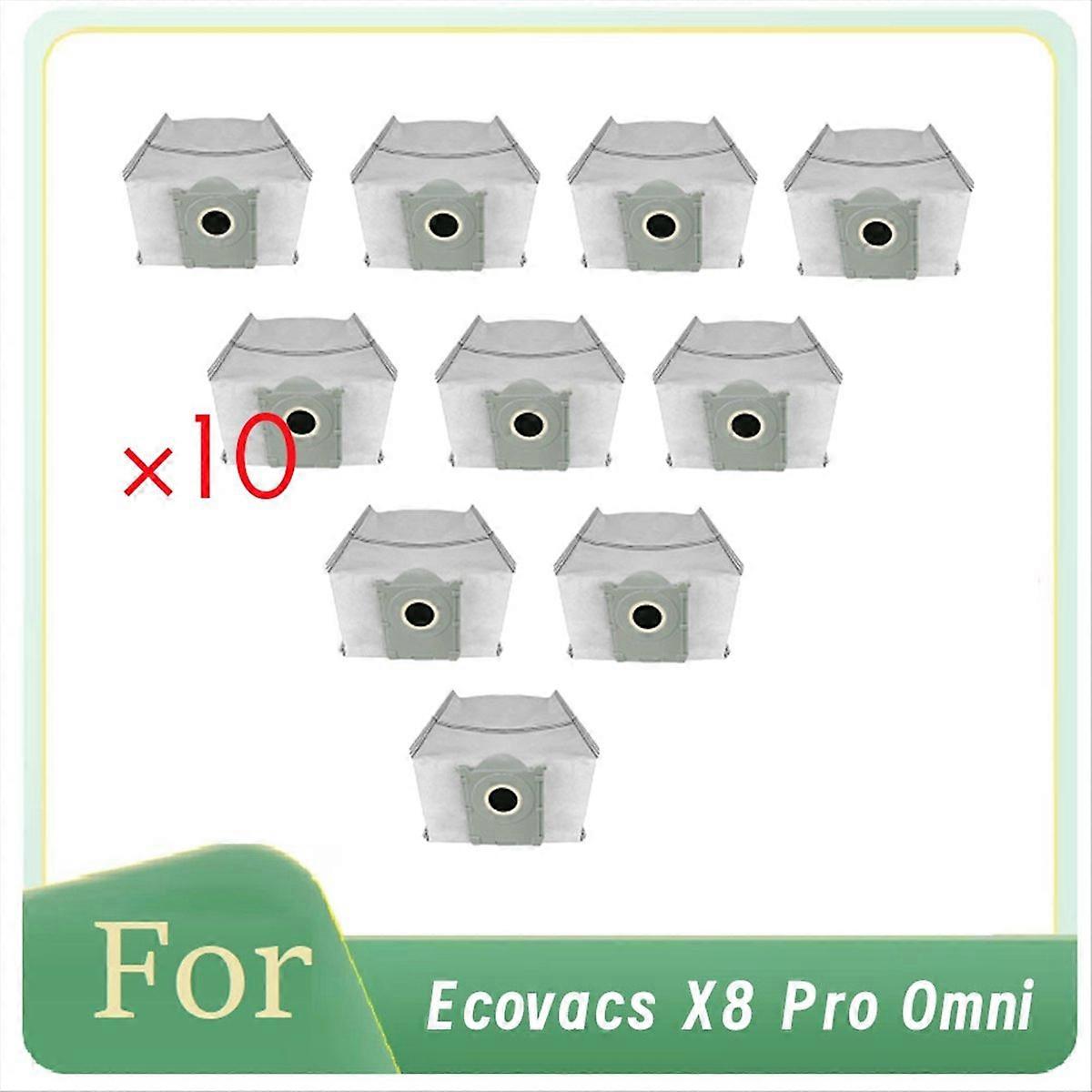 10er-pack Staubbeutel Für Den X8 Pro Omnidirektionalstaubsauger: Zubehör Für Mehr Reinigungseffizienz
