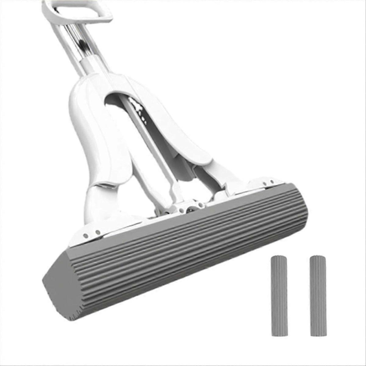 Handwaschbarer Kollodium-fransenmopp, Tragbarer Mini-mopp Mit Selbstauswringfunktion