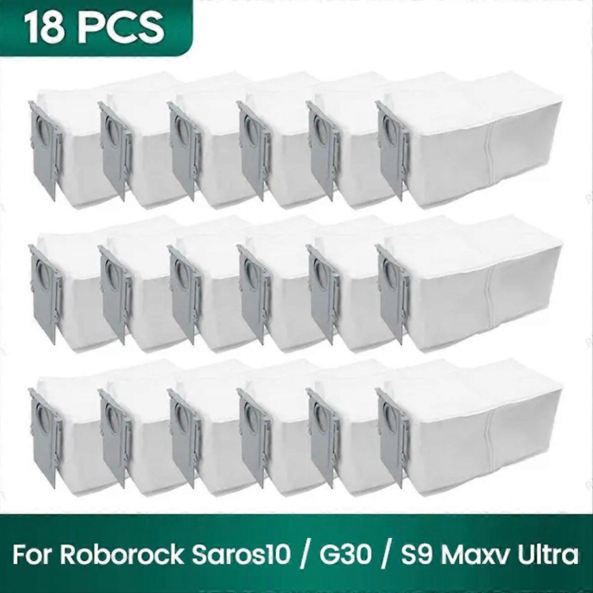 18 Ersatzstaubbeutel Für Den Saugroboter Saros10 /g30 /s9 Maxv Ultra
