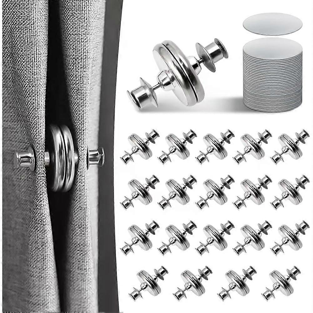Magnetische Vorhangverschlüsse, Magnetische Vorhangverschlüsse Zur Verhinderung Von Lichtlecks, Magnete Zum Schließen Der Vorhänge