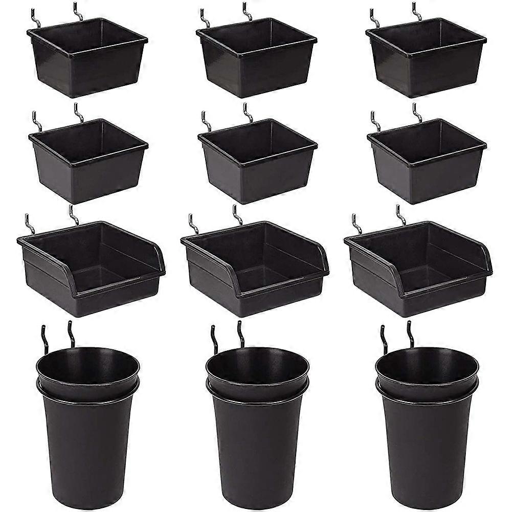 Aufbewahrungsset Für Lochwände Mit Haken Und Ösen (12er-packung).