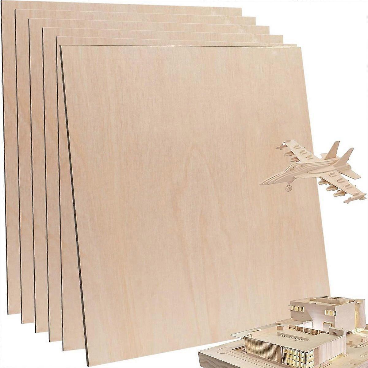 Sperrholzstücke, Dickes, Unbehandeltes Holz Für Handgefertigte Laserschneid- Und Gravurarbeiten