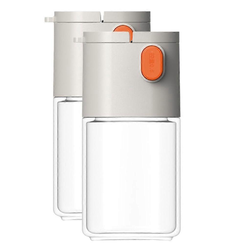 Salz- Und Gewürzregulierflasche, Grau/weiß