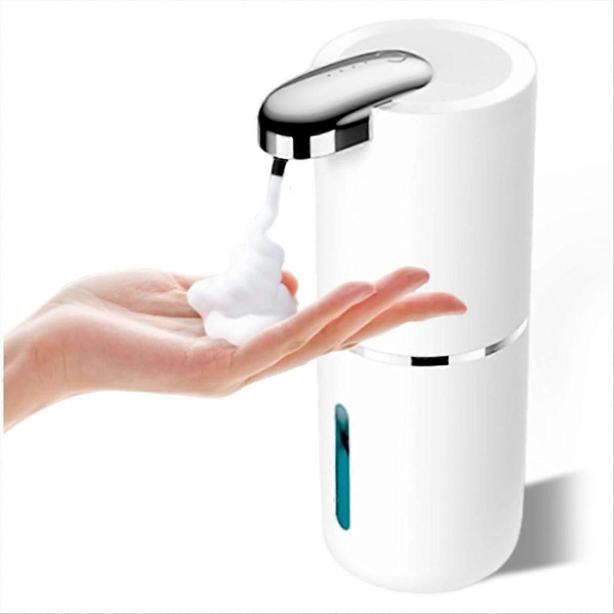 Automatischer Seifenspender 380 Ml, Berührungsloser Flüssigseifenspender, Usb-wiederaufladbarer Schaumseifenspender Für Badezimmer A