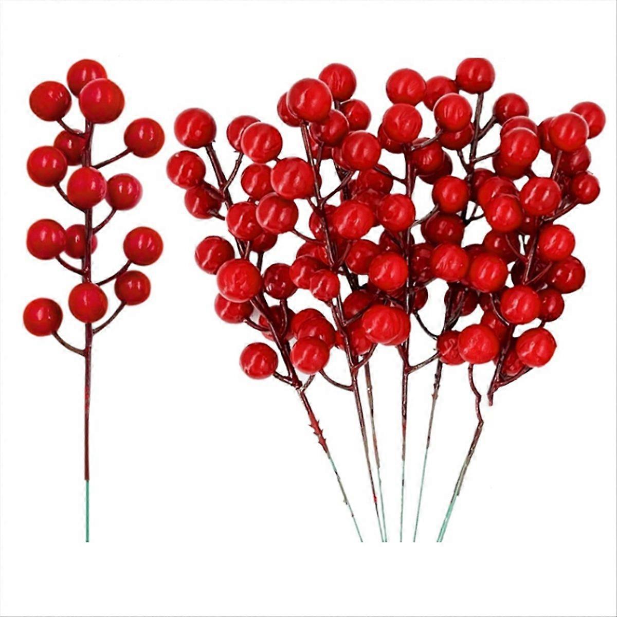 20 Cm Lange Beerenstiele, Weihnachtsdekorationen, Dekorative Zweige