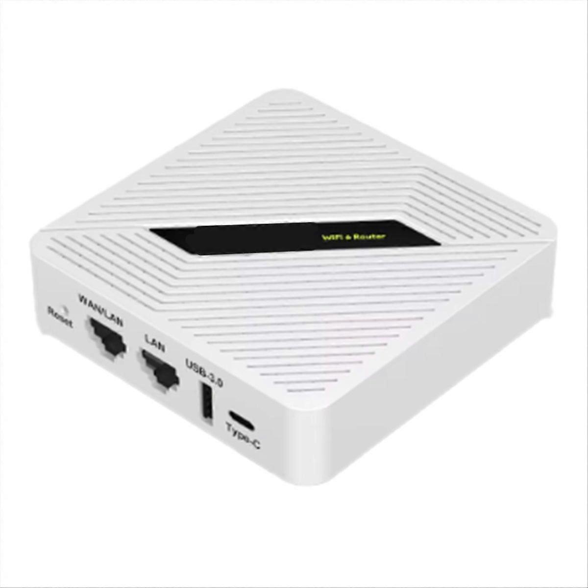 Rt2656 Wlan-router (1800 Mbit/s), Highspeed-wlan-router Im Taschenformat, 6 Betriebsmodi, Dualband (2,4/5 Ghz), Eu-stecker