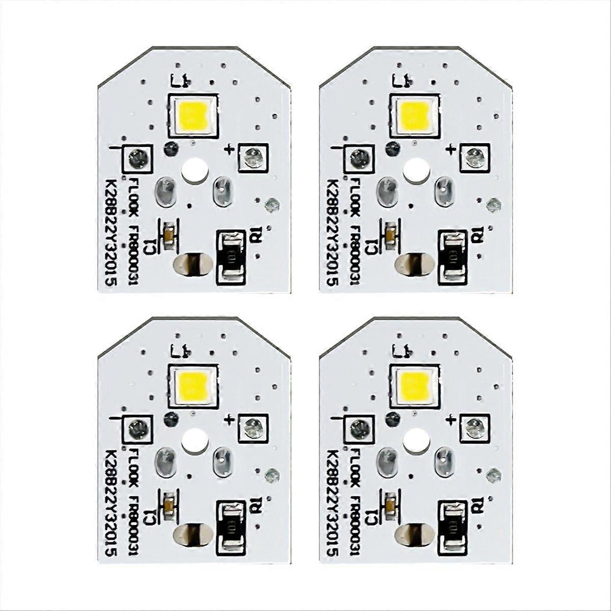 Set Mit 4 Wr55x25754 Led-lichtpaneelen Für Kühlschränke