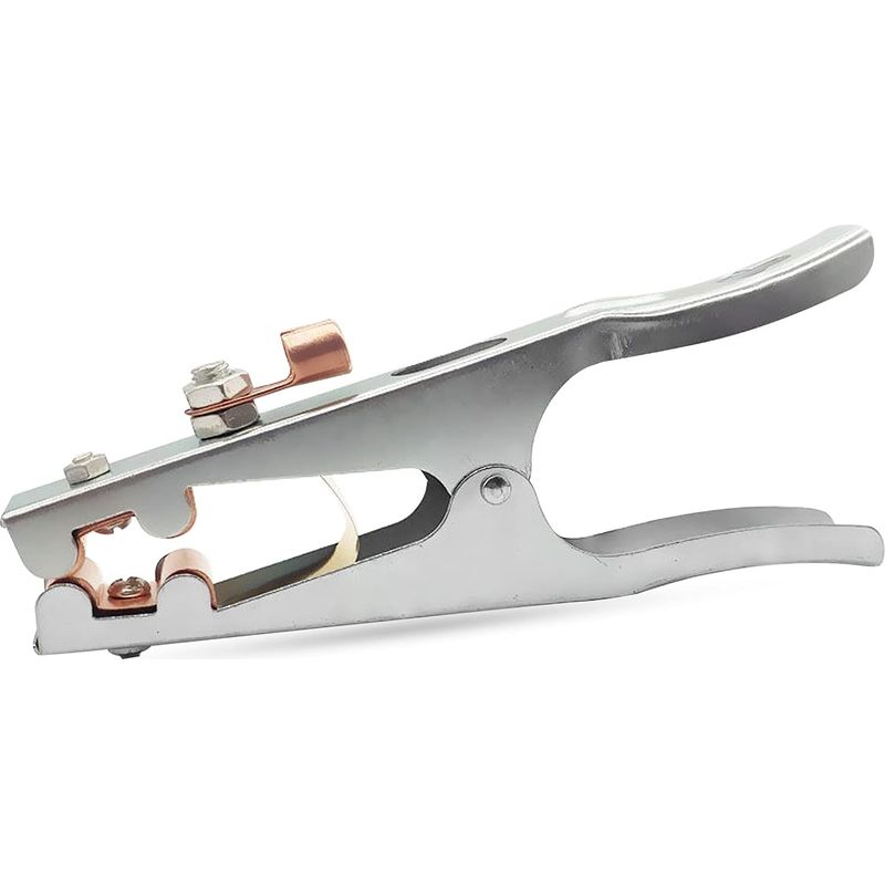 Pince De Masse, Pince Soudure, 1 Pince De Terre De Soudage, Fait De Fer + Laiton, Solide Et Durable, Matériel De Soudage Professionnel, Pour La Plupart Des Machines À Souder (800a)
