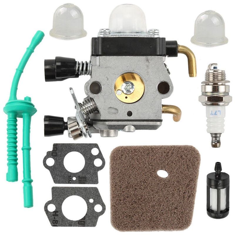 Carburateur Pour Débroussailleuse Stihl Fs55 Fs55r Fs55rc Fs38 Km55 Hl45 Km55r – Métal – Remplacement Performant Et Démarrage Facile