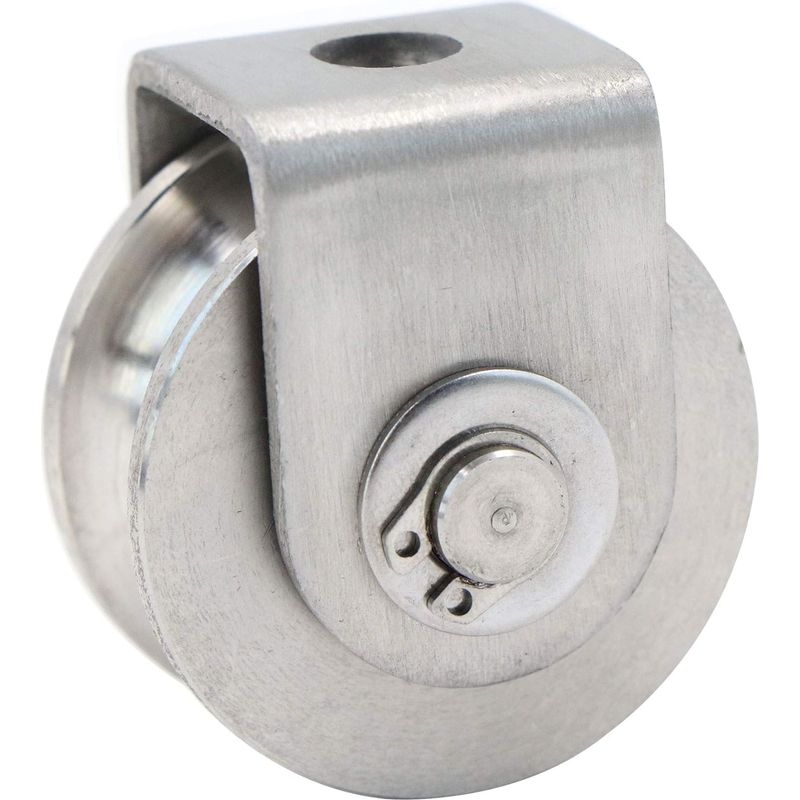 Poulie Simple En Acier Inoxydable 304 – Capacité 30kg – Anti-rouille Et Anti-corrosion – Glissement Fluide Pour Levage Et Escalade