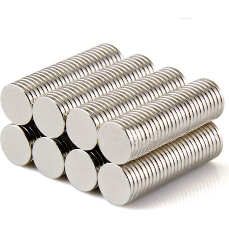 50 Pcs 8 1mm Aimants Solides D'Aimant De Néodyme N42 Disques Circulaires Super-aimants
