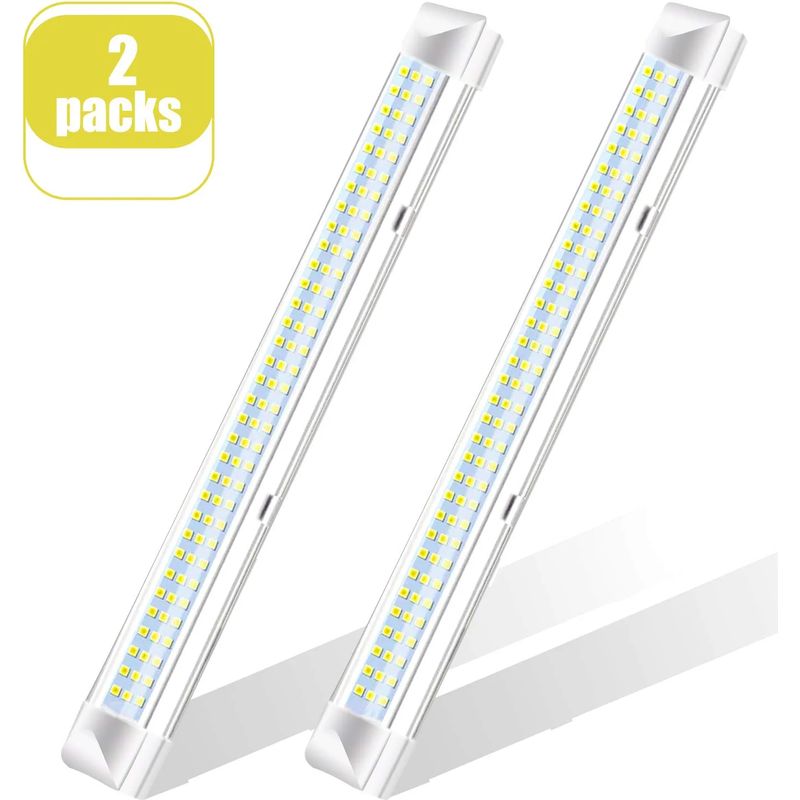 Réglette Led 108 Ampoules 12v Dc – Flux Lumineux 900 Lm – Dimensions 34.5 X 3 X 3.5 Cm – Éclairage Intérieur Pour Camping-car, Voiture, Cuisine - 700lm