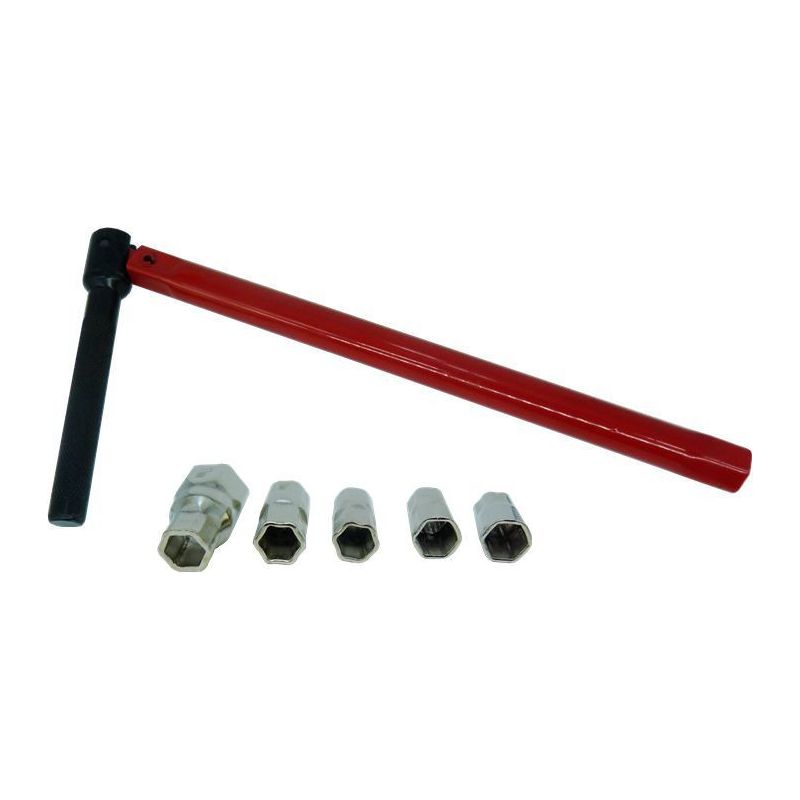 Clé Spéciale Pour Mitigeur Ø 13mm – 5 Douilles Ø 8-12mm – Accès Facile Aux Écrous Difficiles Sous Lavabo – Pour Plomberie Professionnelle