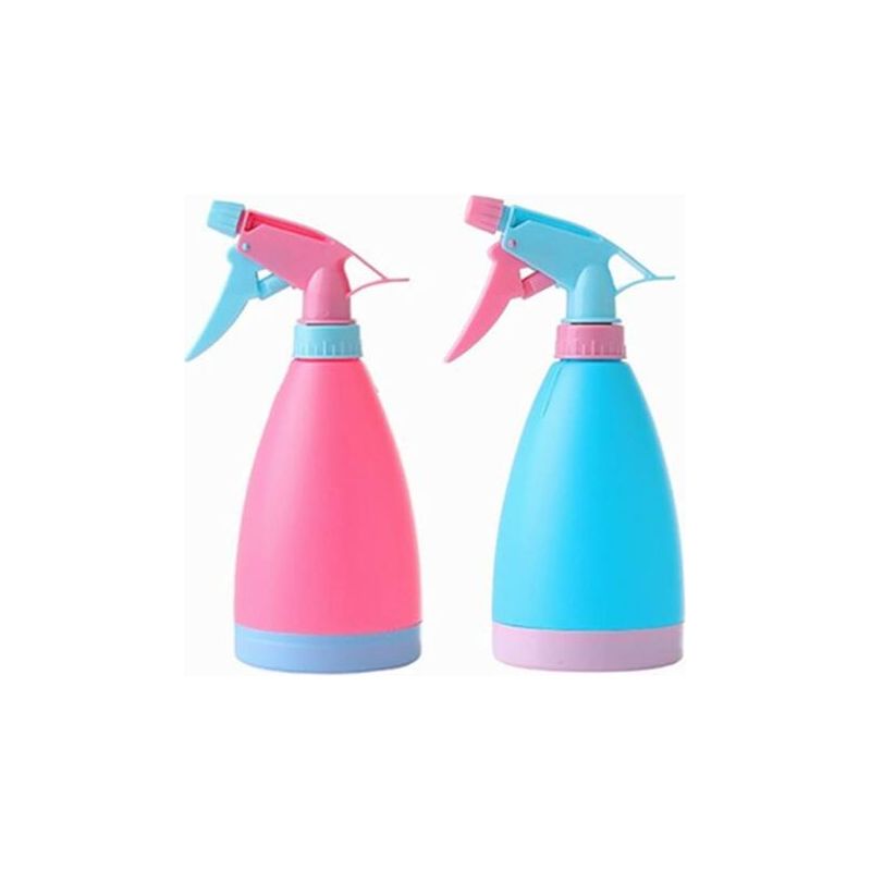2 Pièces 500ml Pulverisateur Vide, Vaporisateur Bouteilles En Plastique, Flacon Spray Vide, Brumisateur Rechargeable À Pompe